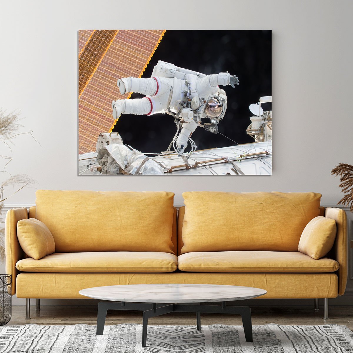 Space Walk Canvas Print or Poster