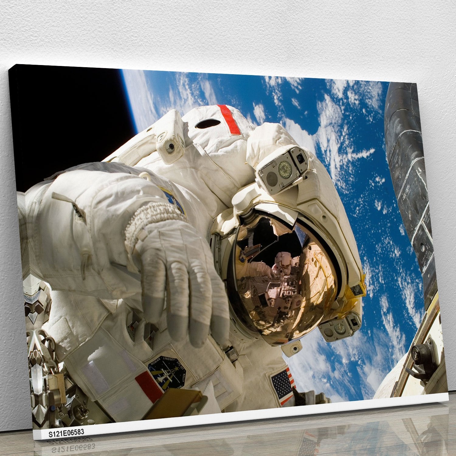 Space Walk Close Up Canvas Print or Poster