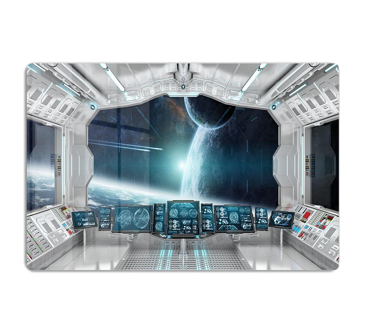 Spaceship Control Center HD Metal Print