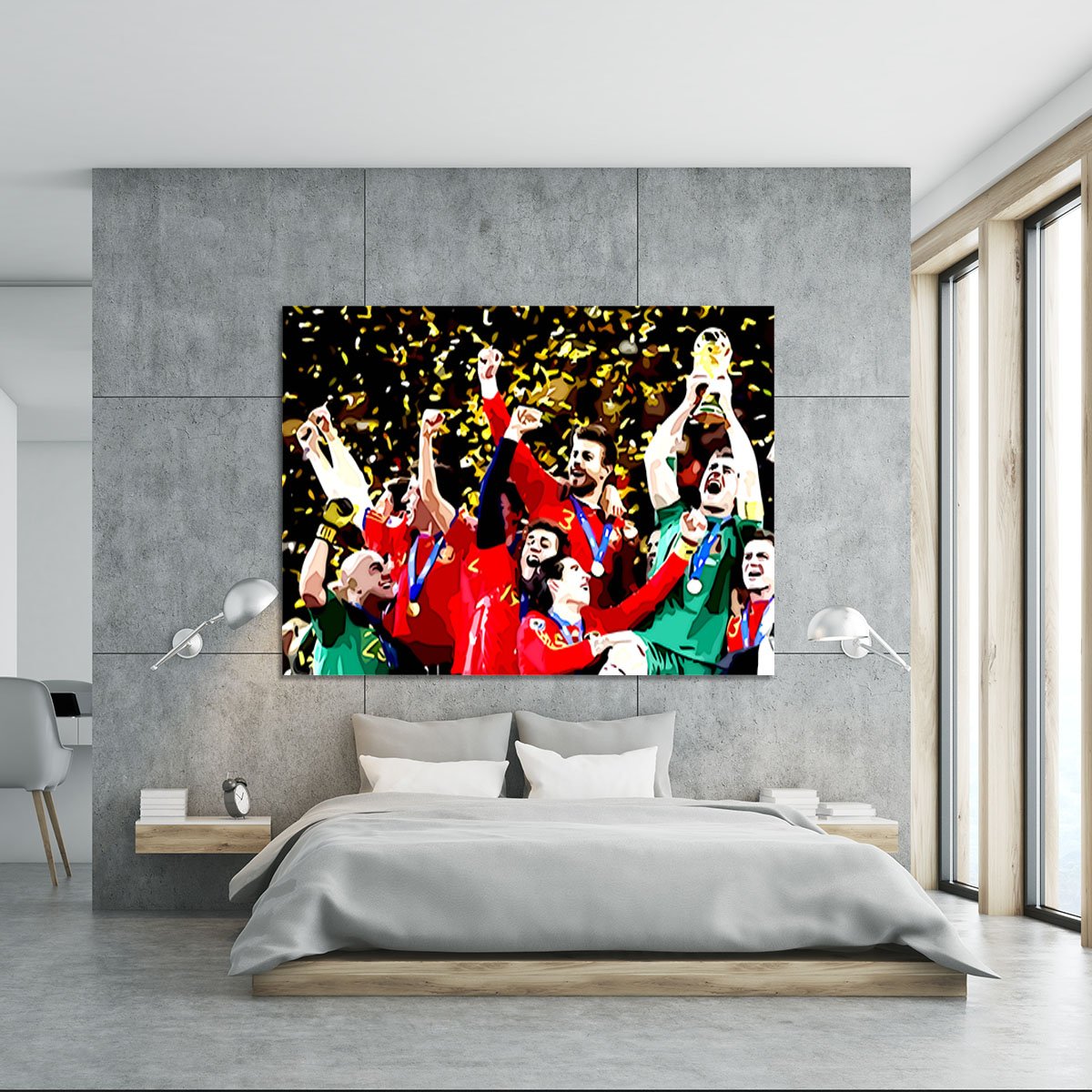 Spain World Cup Winners Canvas Print or Poster