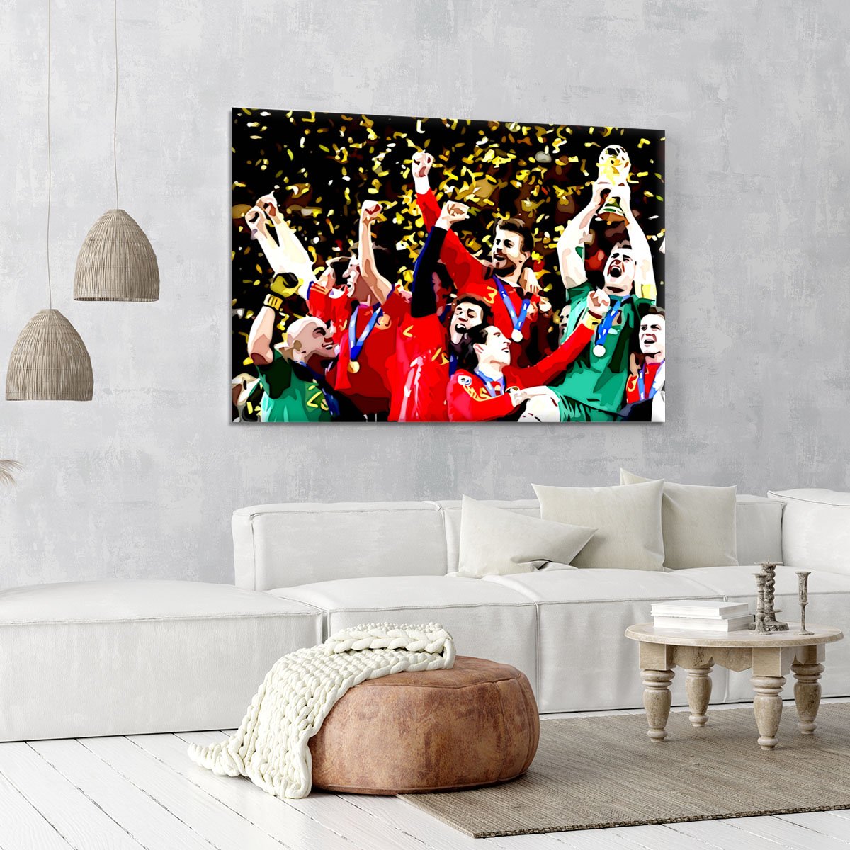 Spain World Cup Winners Canvas Print or Poster