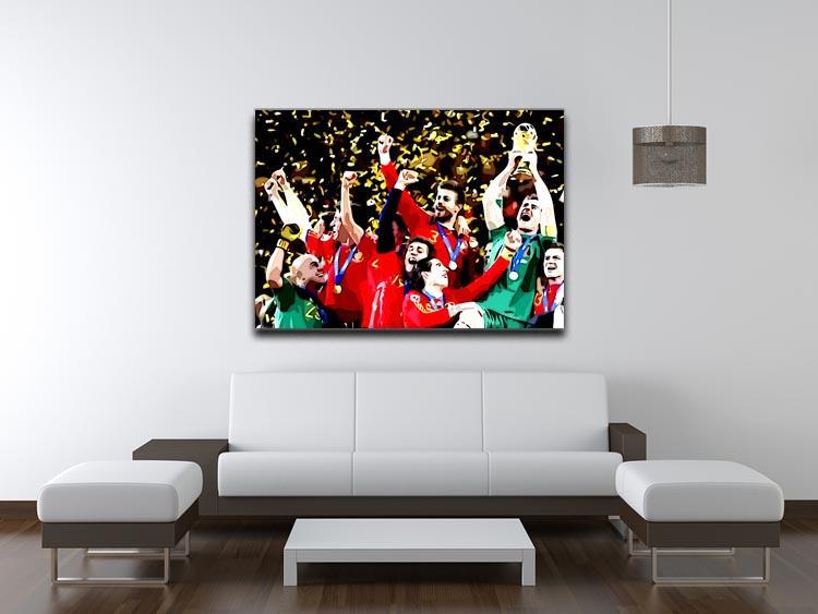 Spain World Cup Winners Canvas Print or Poster - Canvas Art Rocks - 4