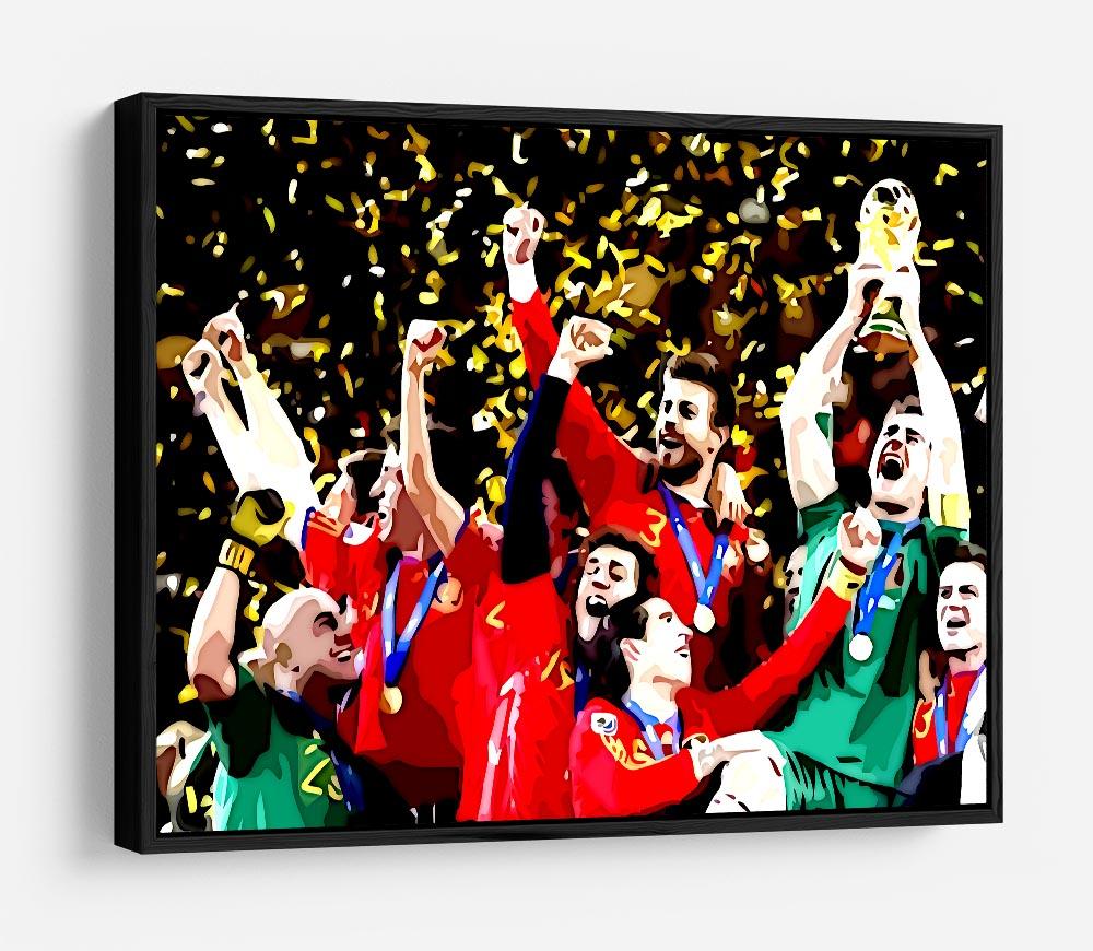 Spain World Cup Winners HD Metal Print