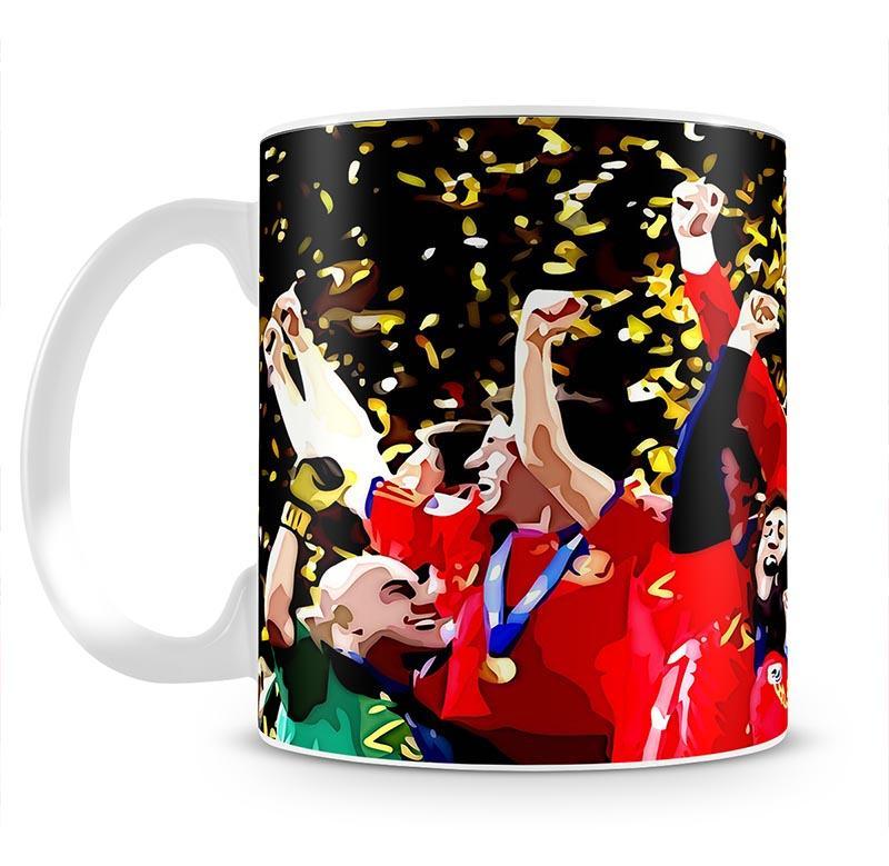 Spain World Cup Winners Mug - Canvas Art Rocks - 2