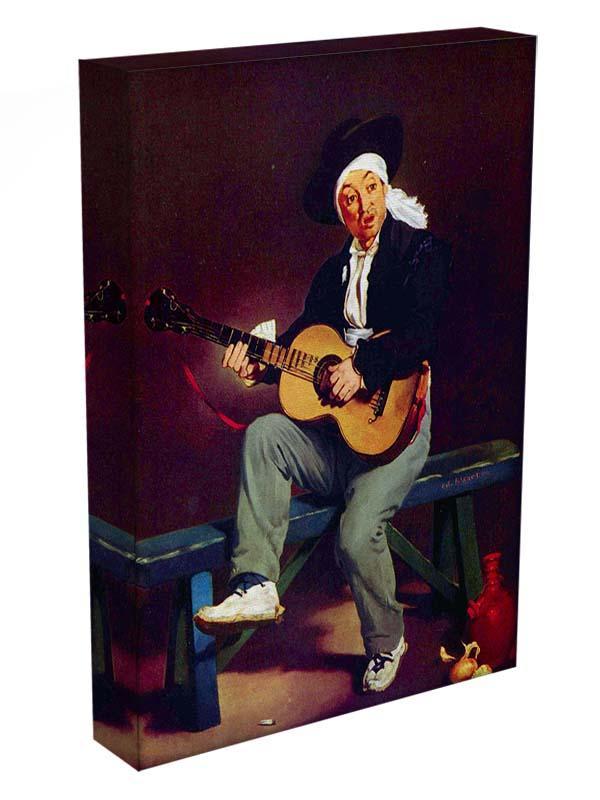 Spanish singer by Manet Canvas Print or Poster - Canvas Art Rocks - 3