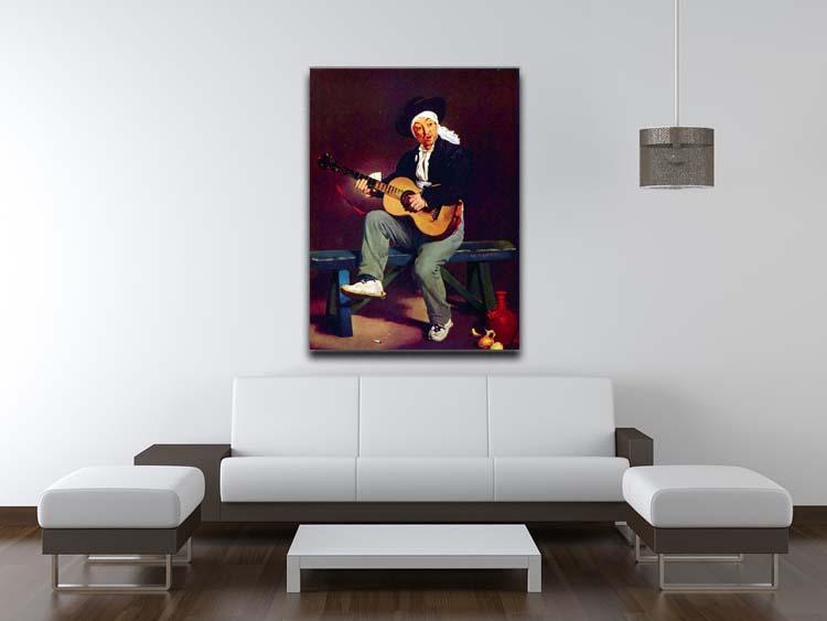 Spanish singer by Manet Canvas Print or Poster - Canvas Art Rocks - 4