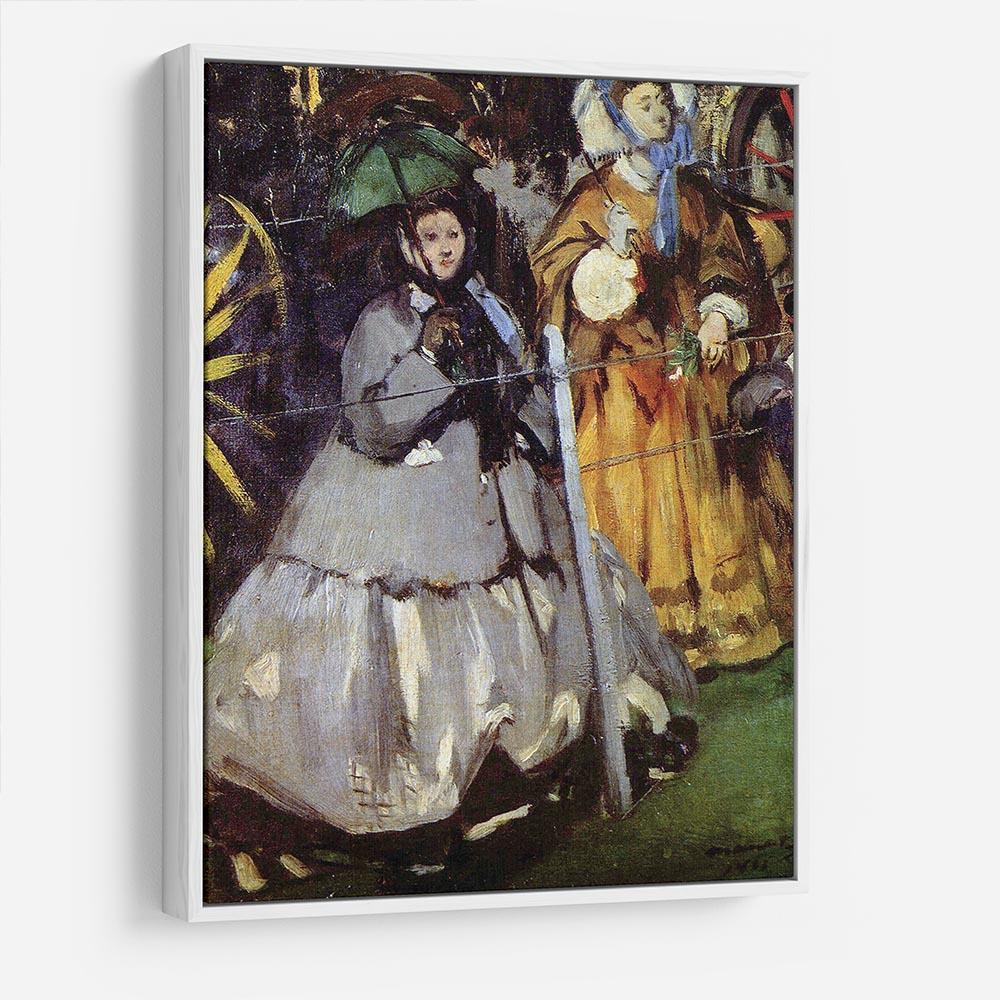 Spectators at the races by Manet HD Metal Print