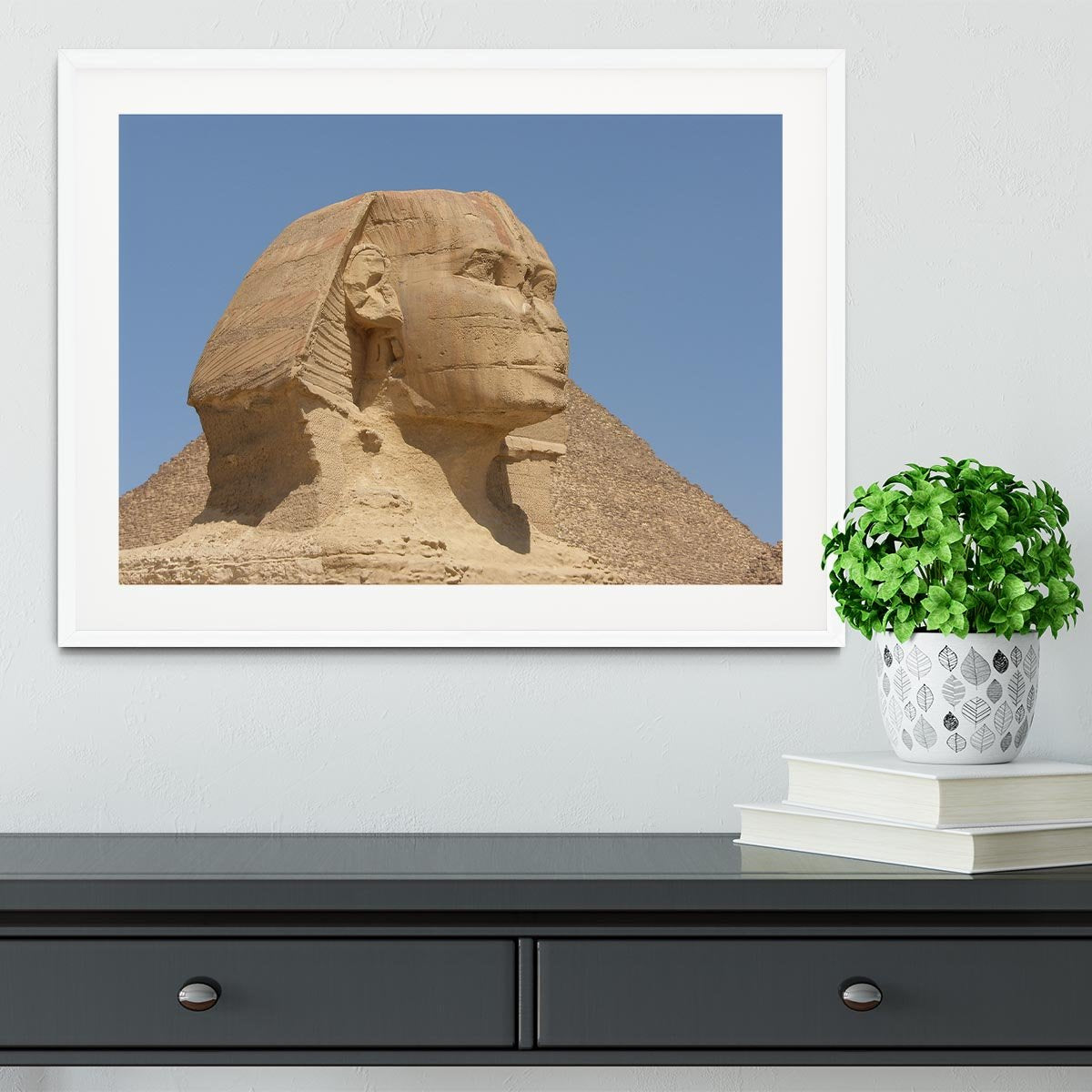 Sphinx Framed Print - Canvas Art Rocks - 5