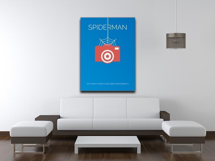 Spiderman Minimal Movie Canvas Print or Poster - Canvas Art Rocks - 4