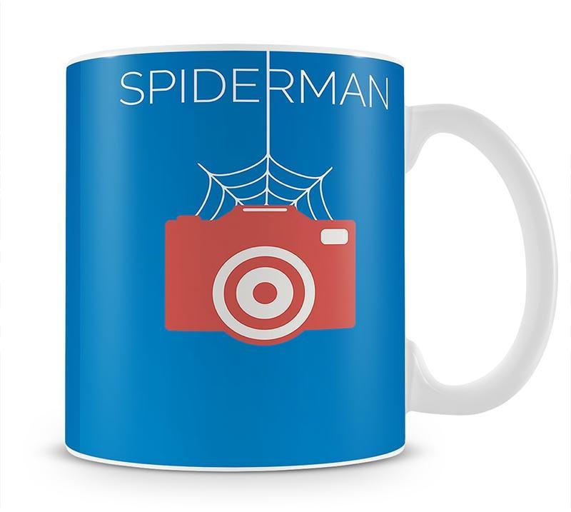 Spiderman Minimal Movie Mug - Canvas Art Rocks - 1