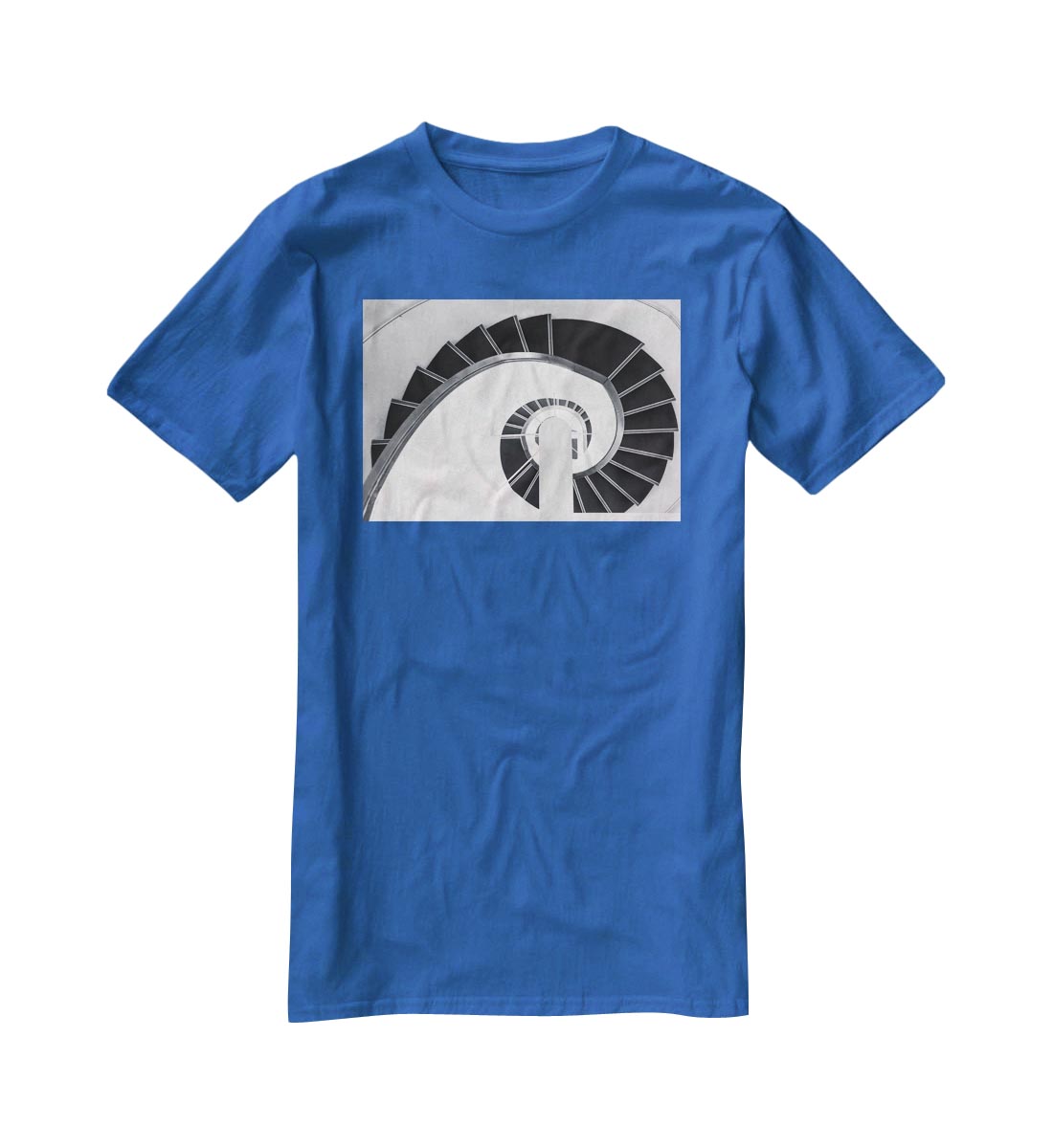 Spiral Staircase T-Shirt - Canvas Art Rocks - 2