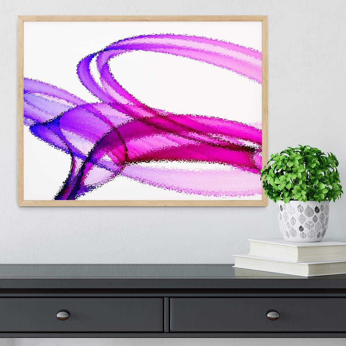 Splash of Colour Framed Print - Canvas Art Rocks - 4