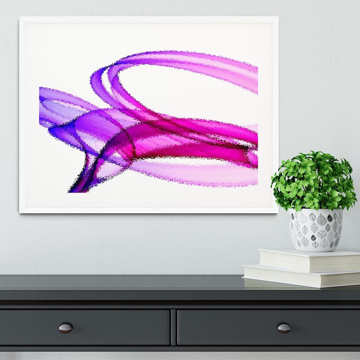 Splash of Colour Framed Print - Canvas Art Rocks - 5