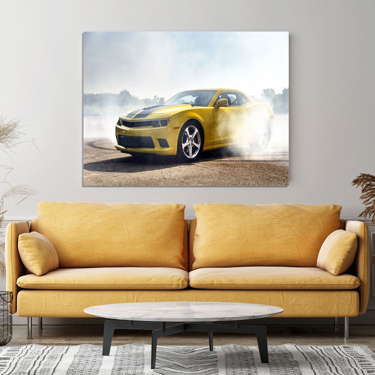 Sport Car Drifting Canvas Print or Poster