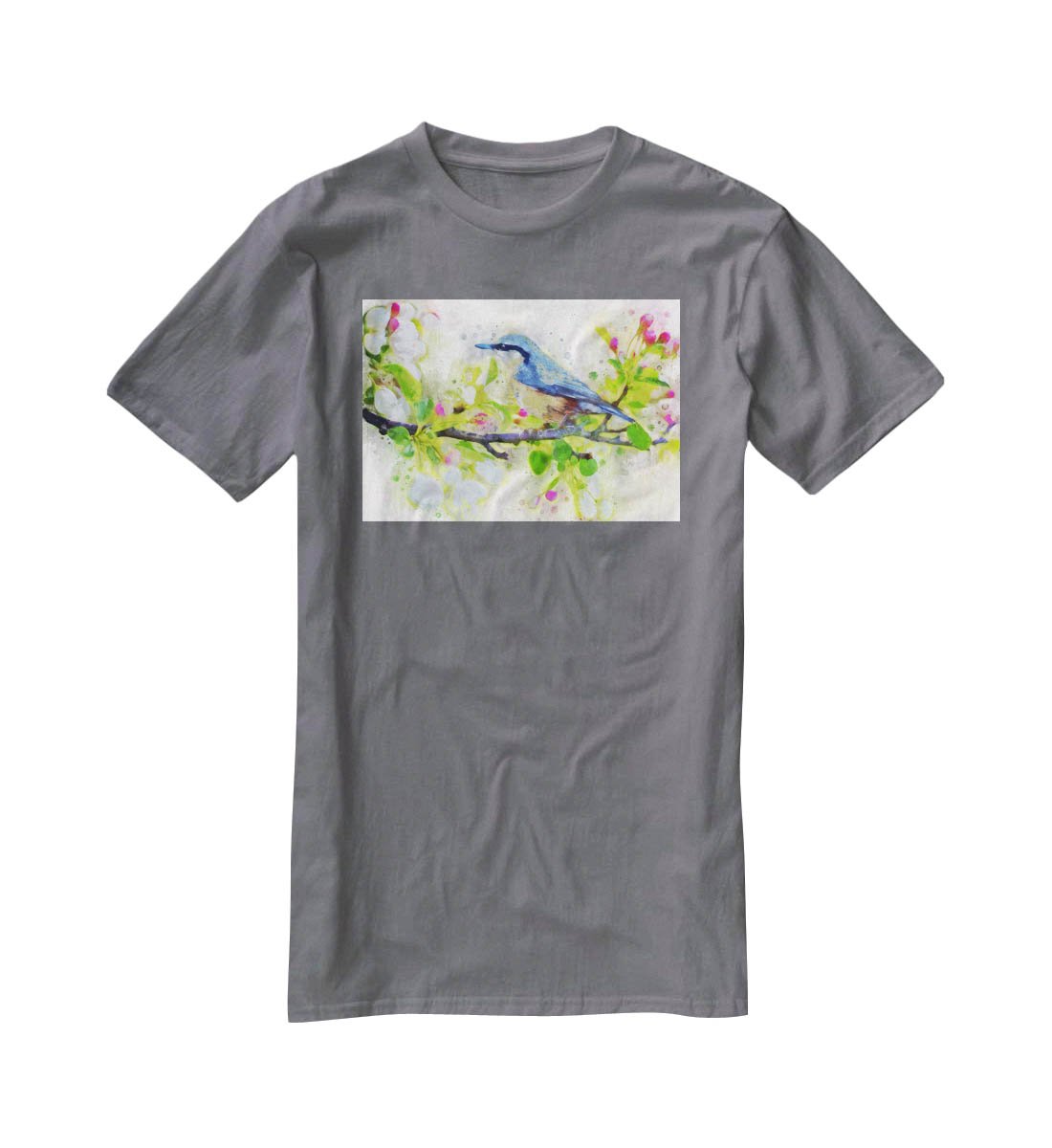 Spring Bird T-Shirt - Canvas Art Rocks - 3