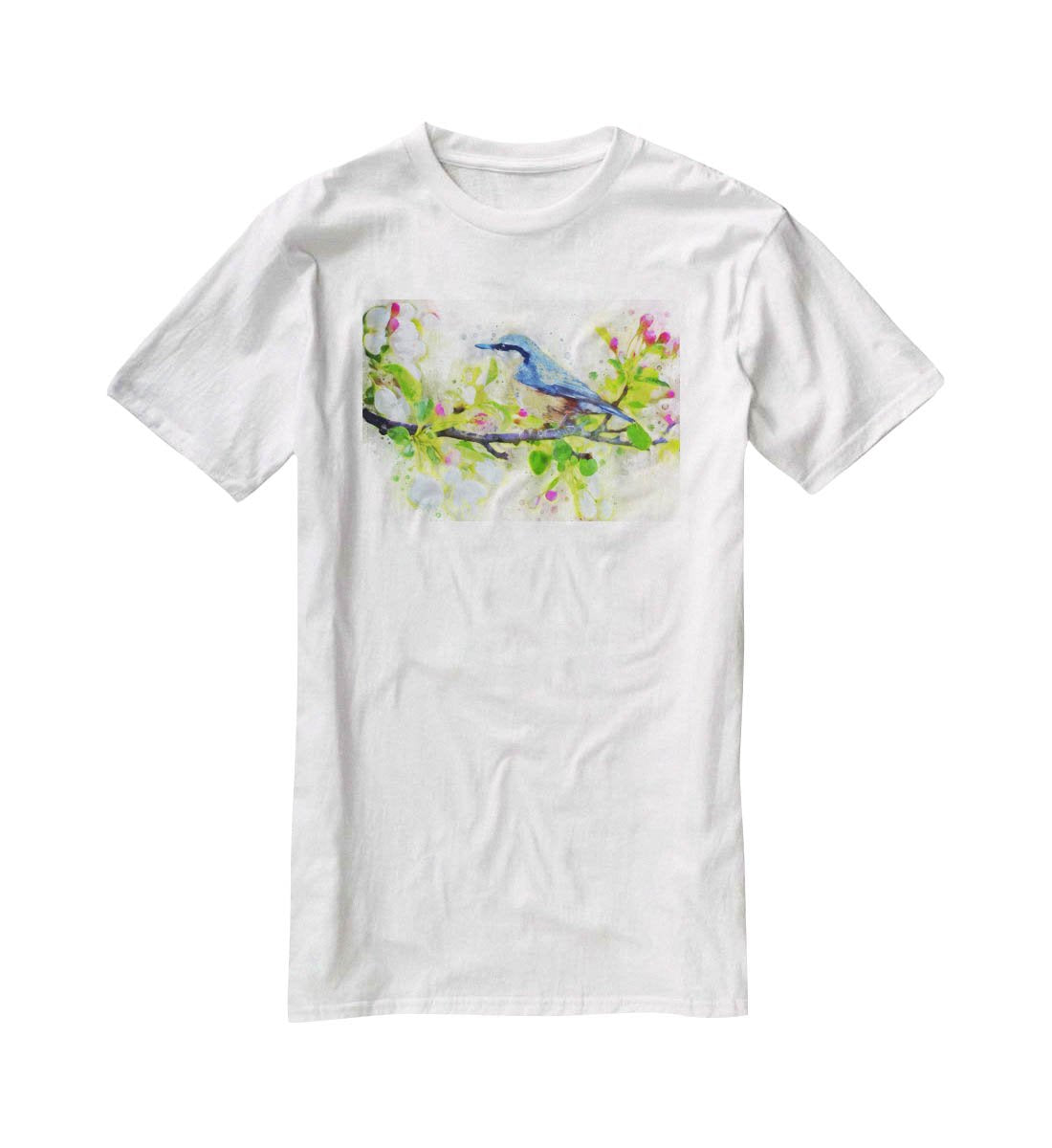 Spring Bird T-Shirt - Canvas Art Rocks - 5
