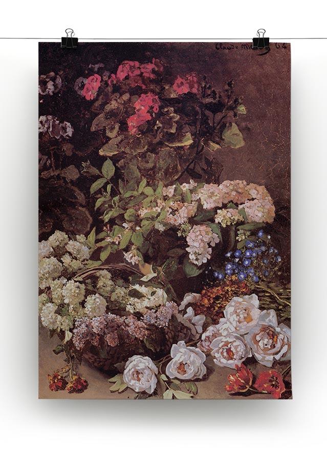 Spring Flowers by Monet Canvas Print & Poster - Canvas Art Rocks - 2