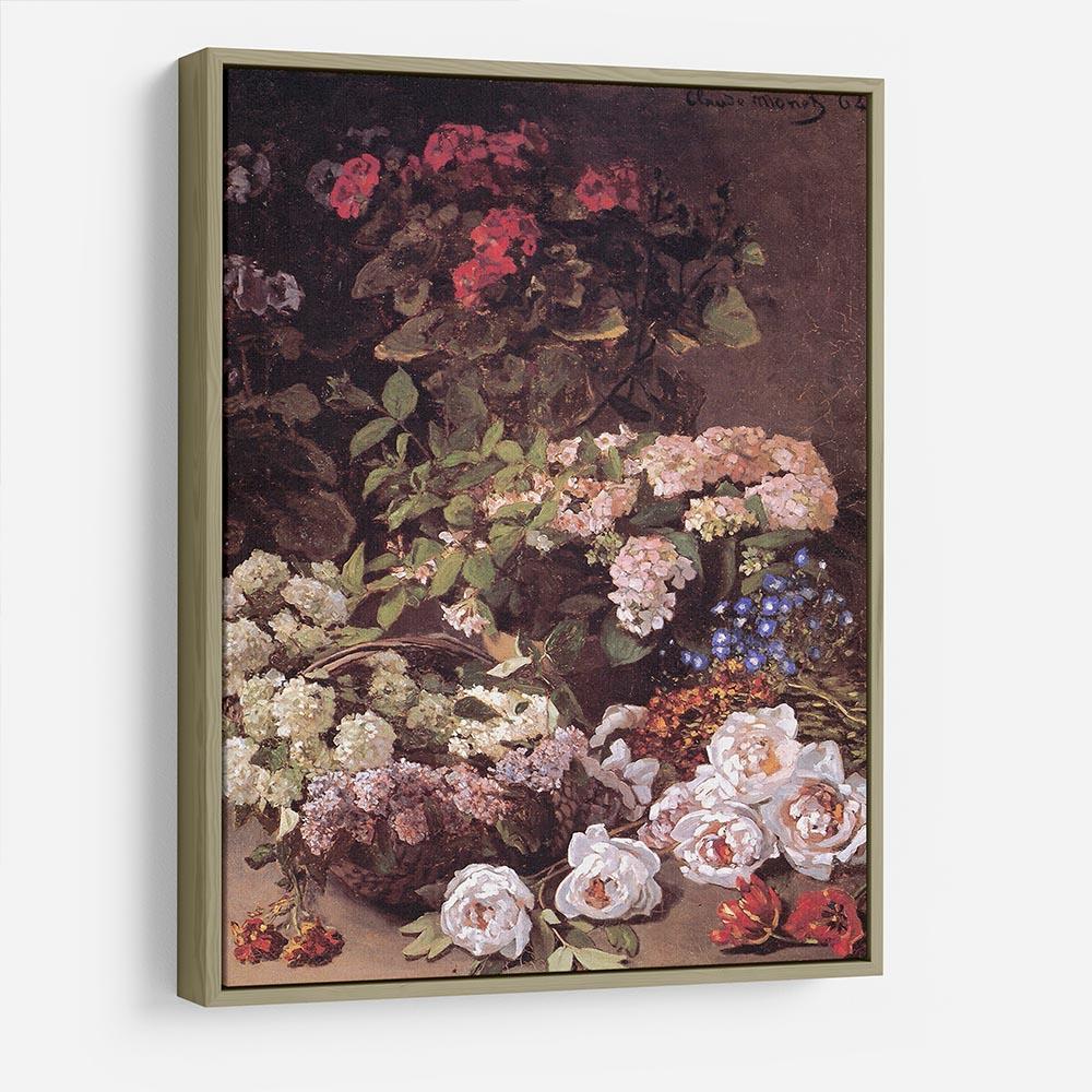 Spring Flowers by Monet HD Metal Print