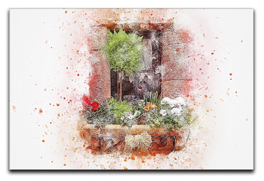 Spring Window Canvas Print or Poster  - Canvas Art Rocks - 1