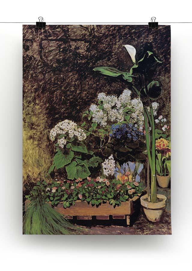 Spring flowers by Renoir Canvas Print or Poster - Canvas Art Rocks - 2