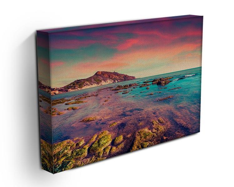 Spring sunset from the Giallonardo Canvas Print or Poster - Canvas Art Rocks - 3