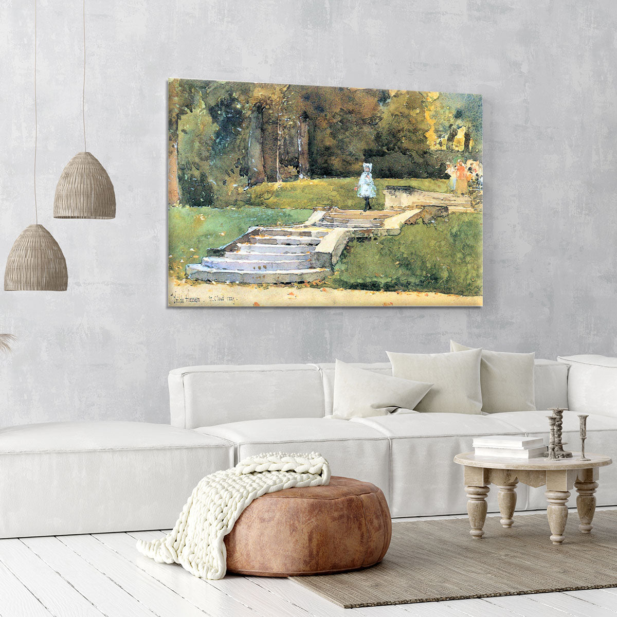 St. Cloud Mn. by Hassam Canvas Print or Poster - Canvas Art Rocks - 6