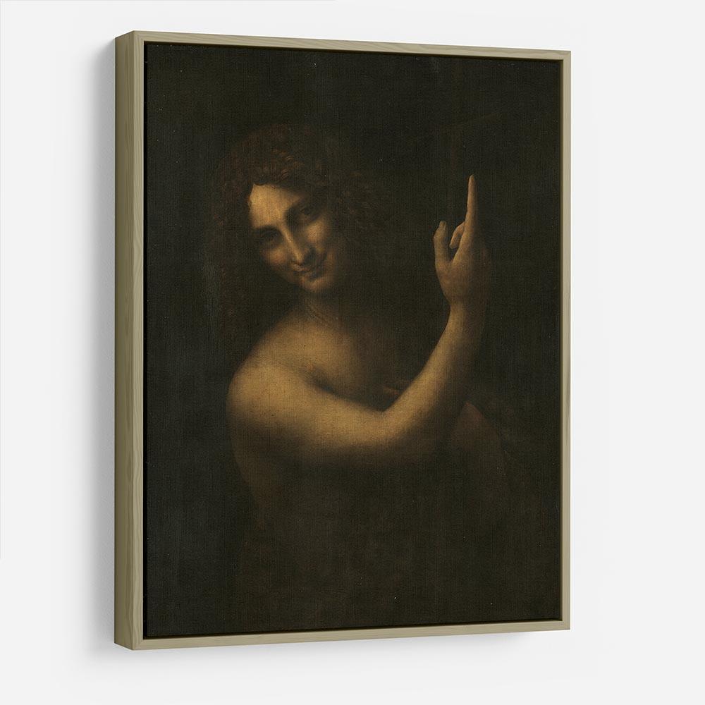 St. John the Baptist by Da Vinci HD Metal Print