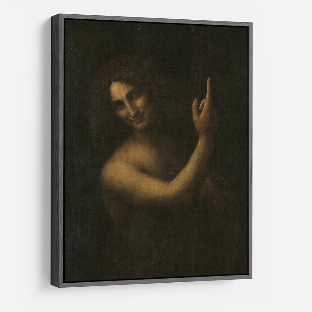 St. John the Baptist by Da Vinci HD Metal Print
