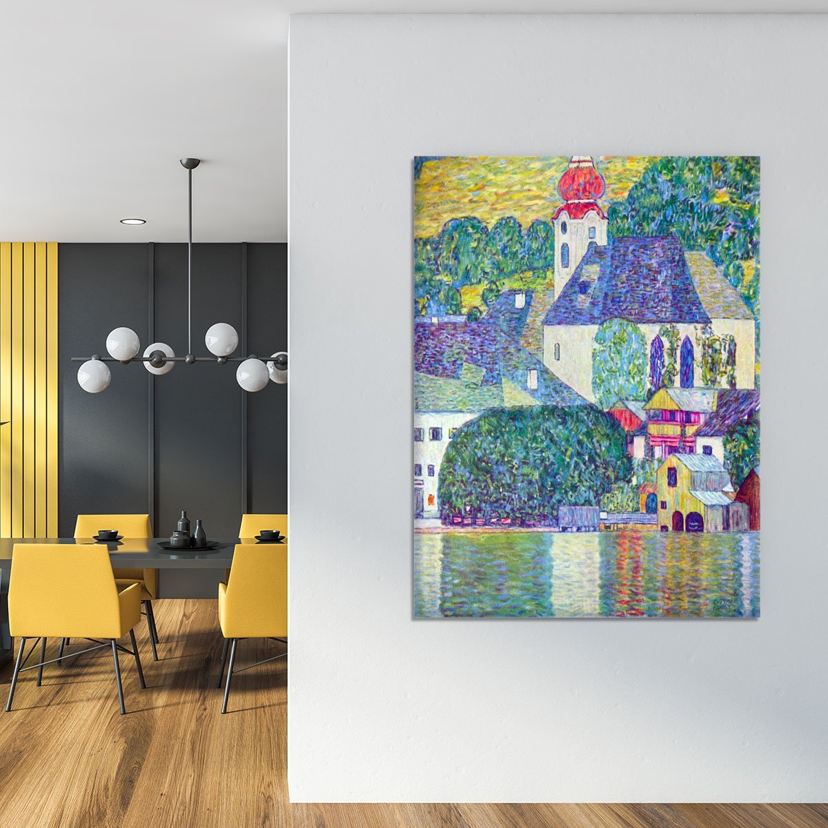 St. Wolfgang Church by Klimt Canvas Print or Poster