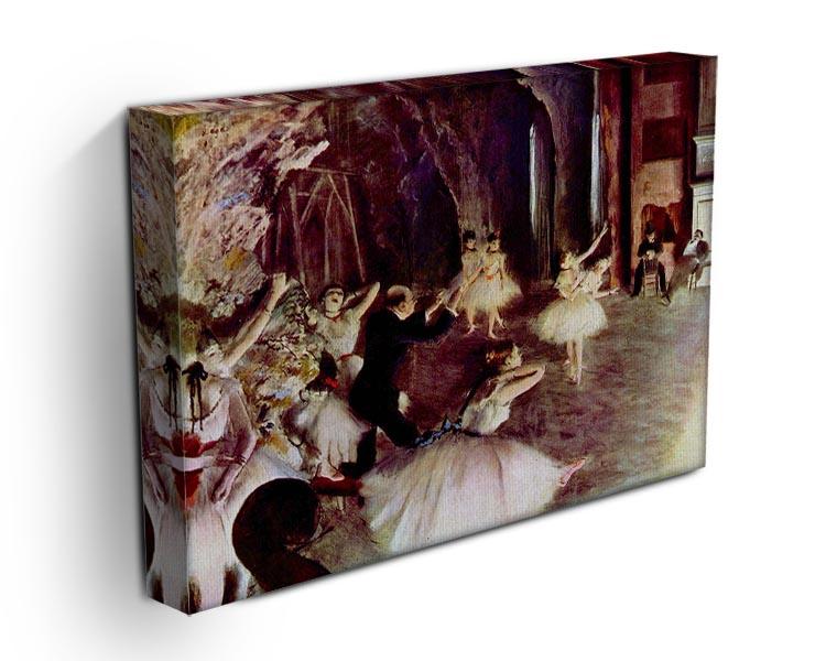 Stage trial by Degas Canvas Print or Poster - Canvas Art Rocks - 3