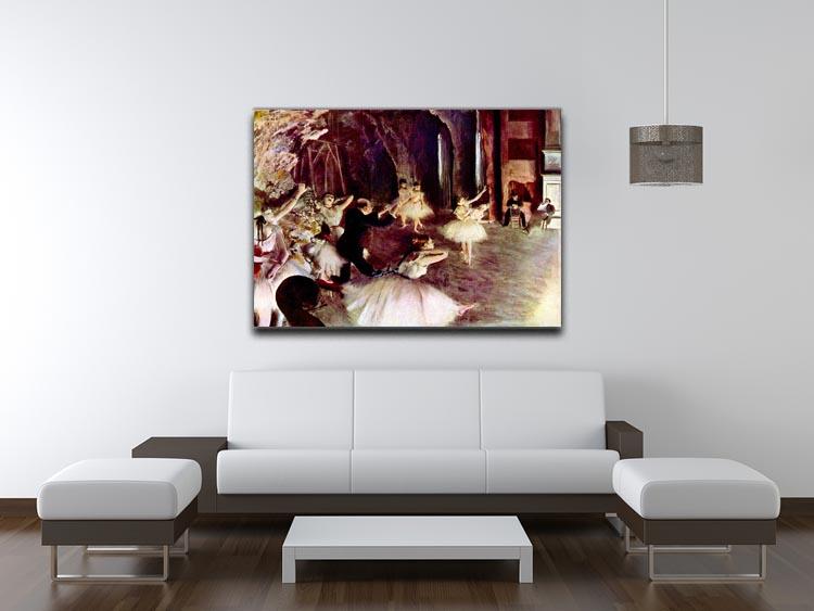 Stage trial by Degas Canvas Print or Poster - Canvas Art Rocks - 4
