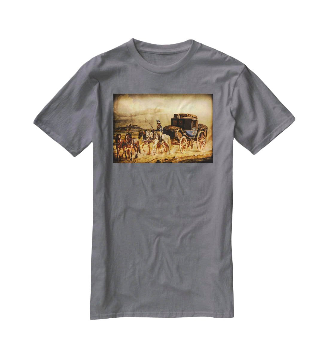 Stagechoach T-Shirt - Canvas Art Rocks - 3