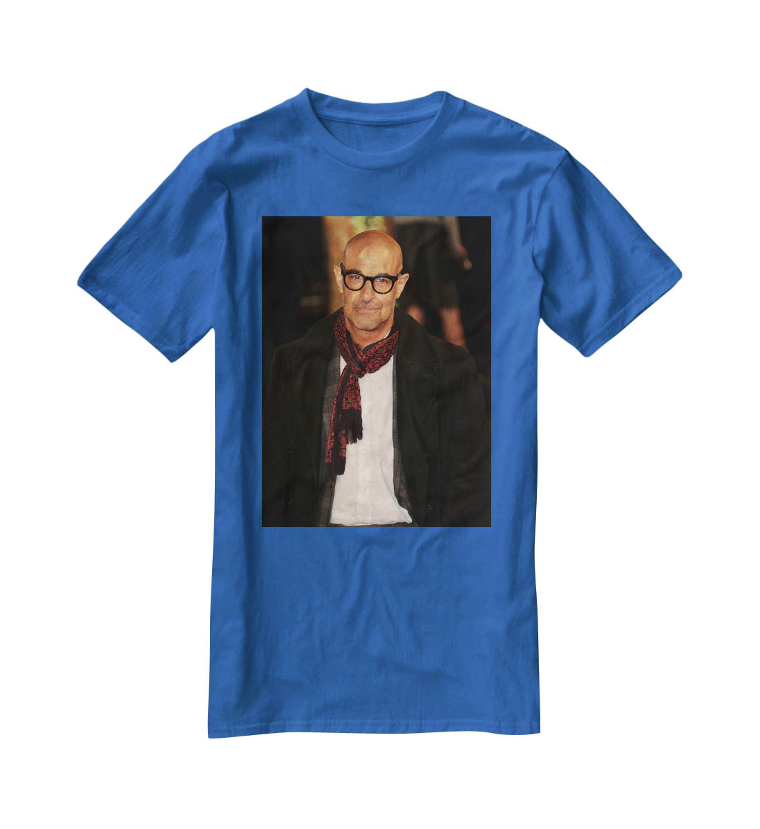 Stanley Tucci T-Shirt - Canvas Art Rocks - 2