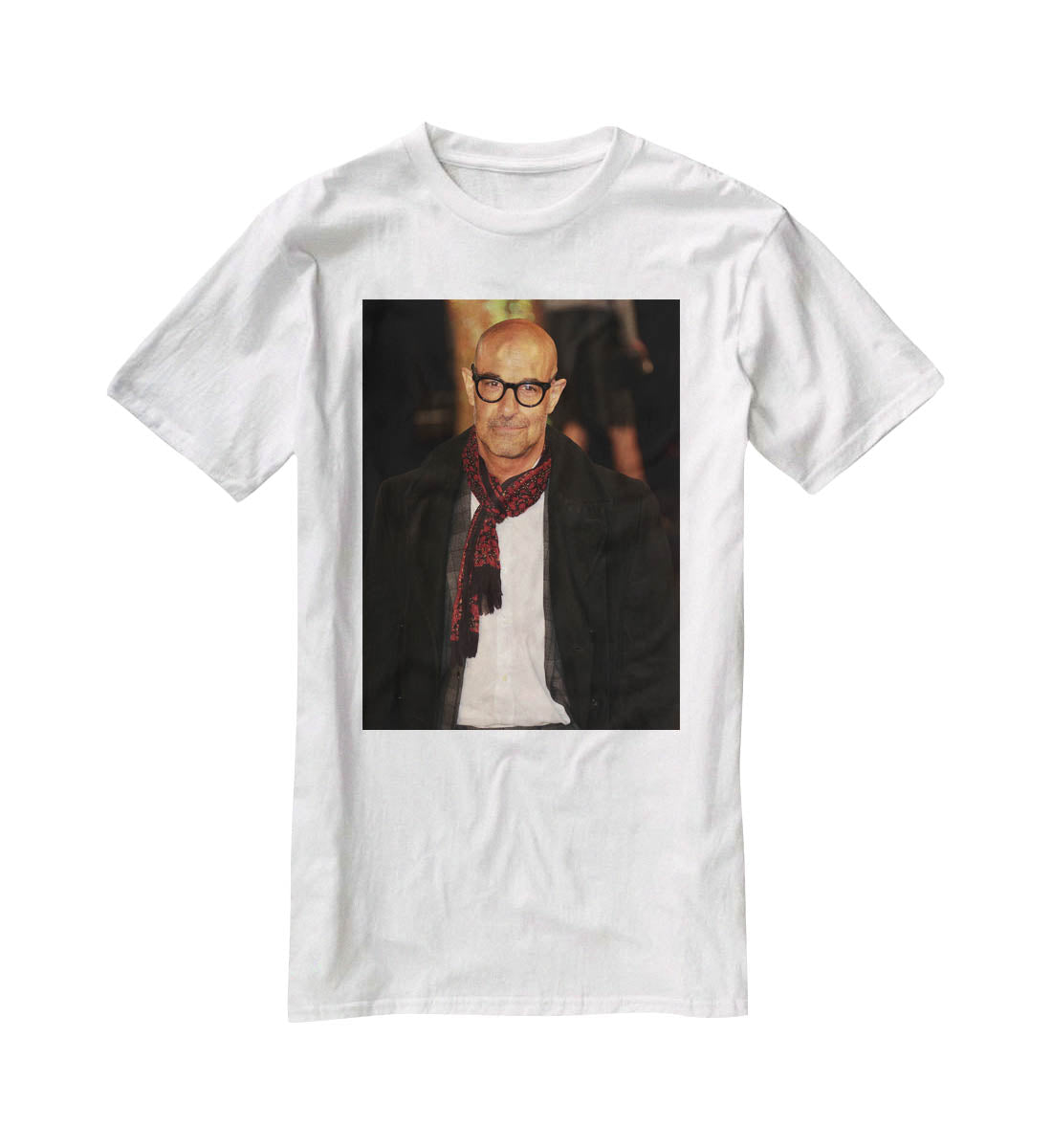 Stanley Tucci T-Shirt - Canvas Art Rocks - 5