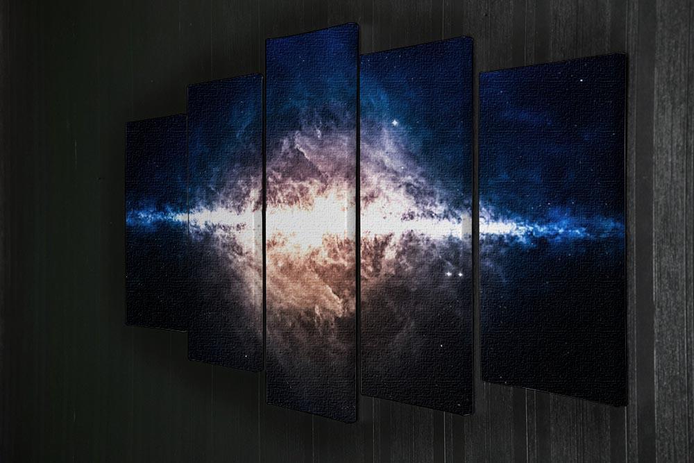 Star field in deep space 5 Split Panel Canvas - Canvas Art Rocks - 2