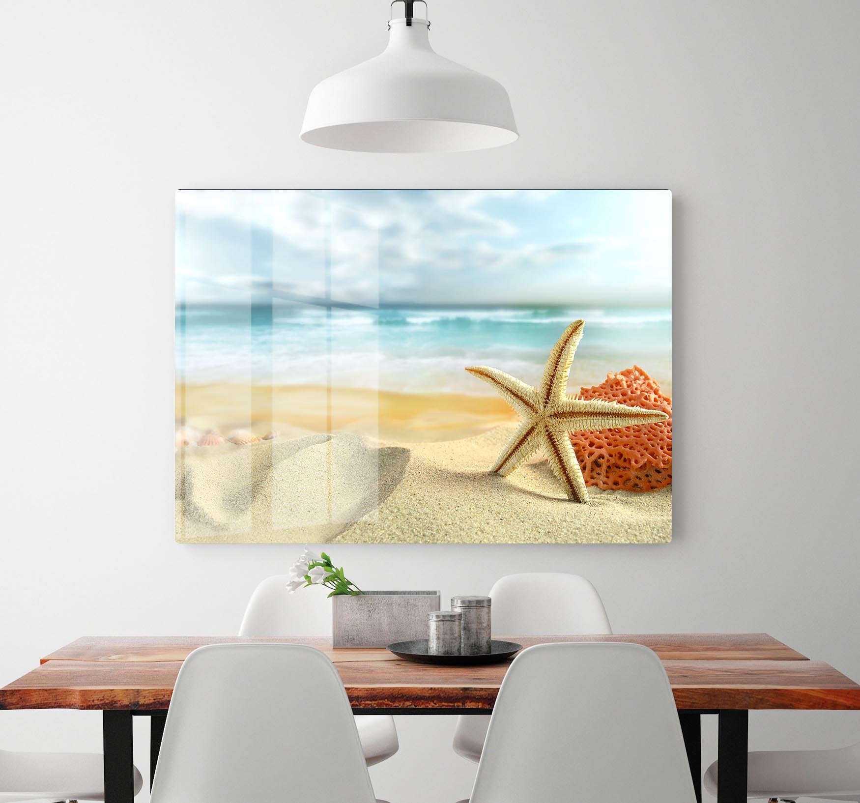 Starfish HD Metal Print - Canvas Art Rocks - 2