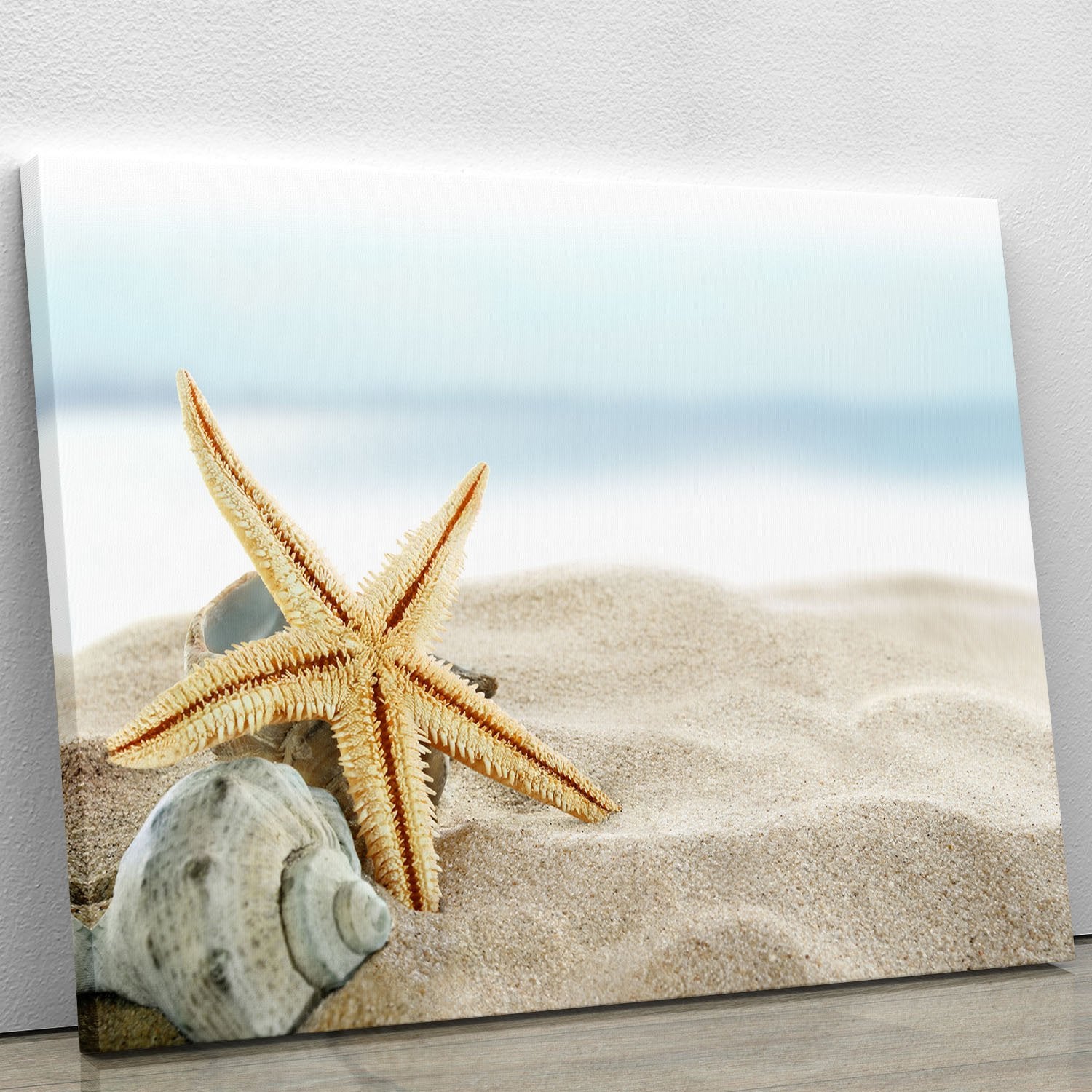 Starfish on the Beach Canvas Print or Poster