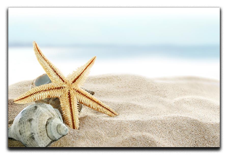 Starfish on the Beach Canvas Print or Poster - Canvas Art Rocks - 1