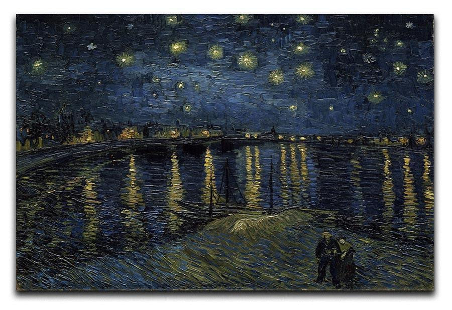 Starry Night over the Rhone Canvas Print & Poster  - Canvas Art Rocks - 1