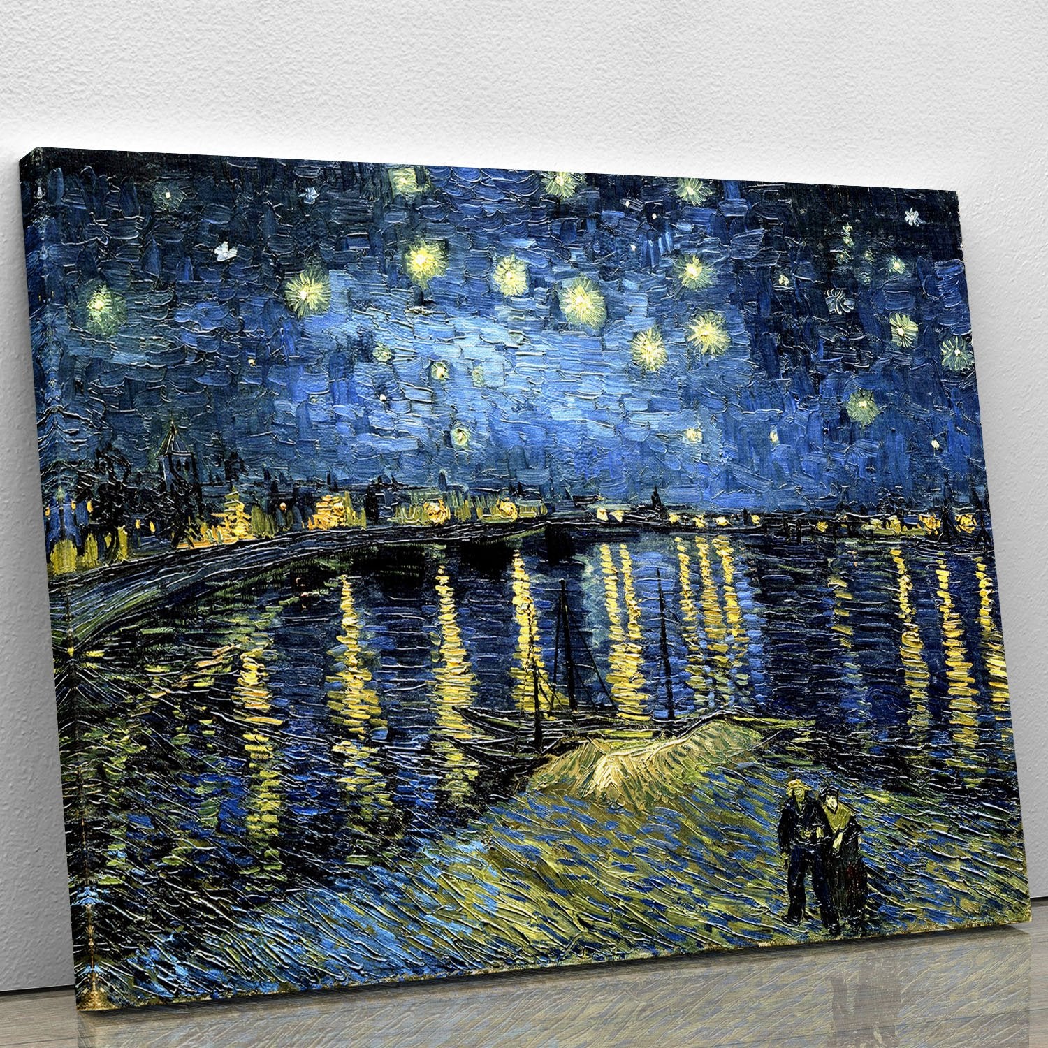 Starry Night over the Rhone Canvas Print or Poster