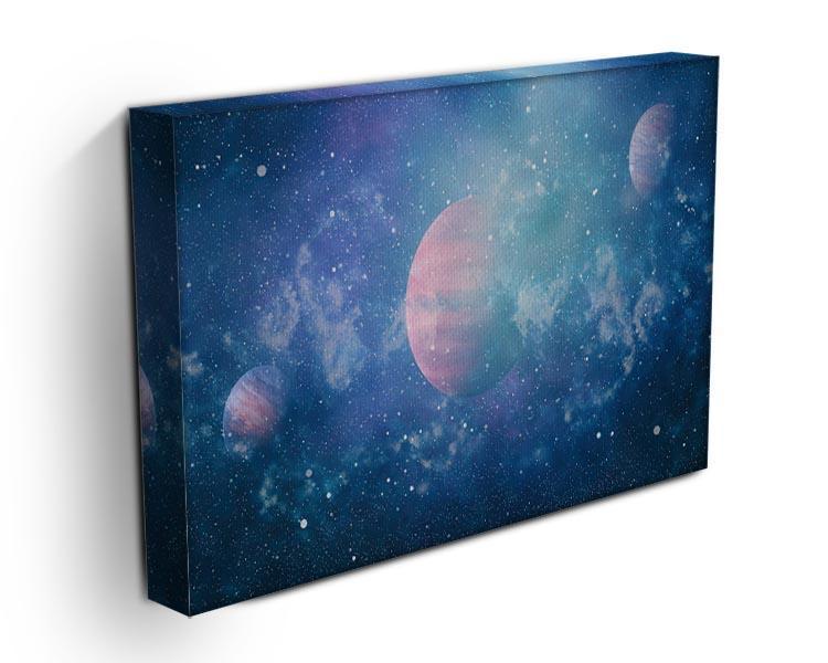 Stary Planet Space Canvas Print or Poster - Canvas Art Rocks - 3