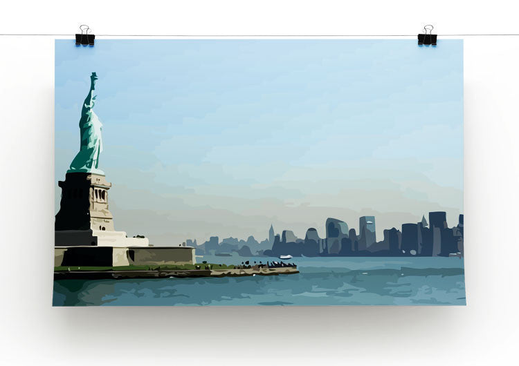 Statue of Liberty Print - Canvas Art Rocks - 2