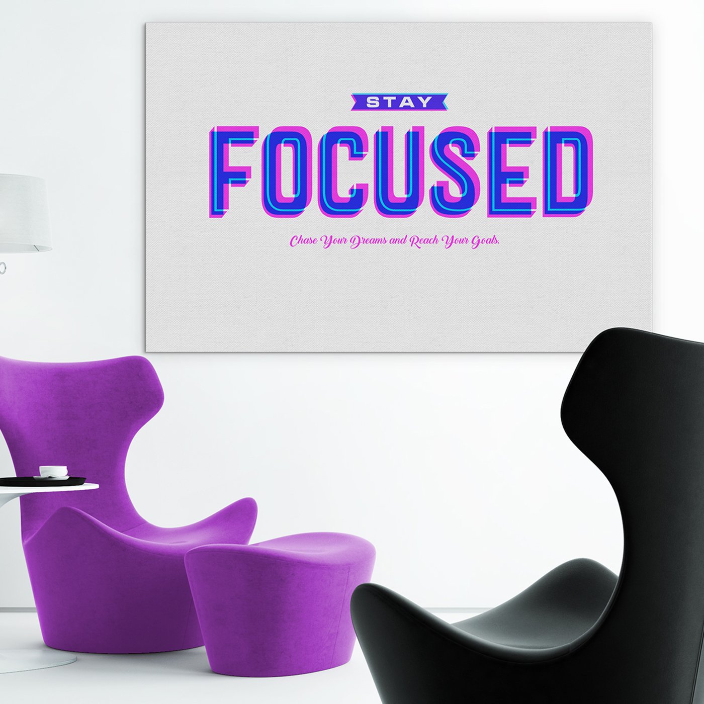 Stay Focused Canvas