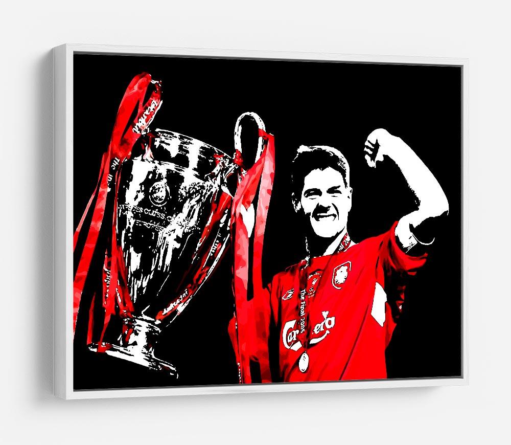 Steven Gerrard Champions League HD Metal Print