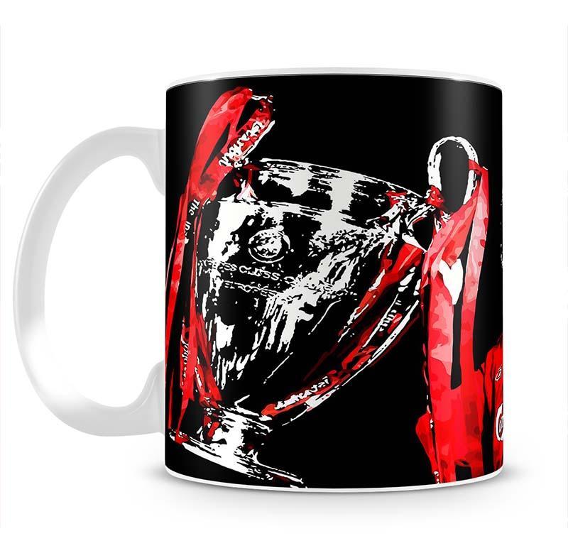 Steven Gerrard Champions League Mug - Canvas Art Rocks - 2