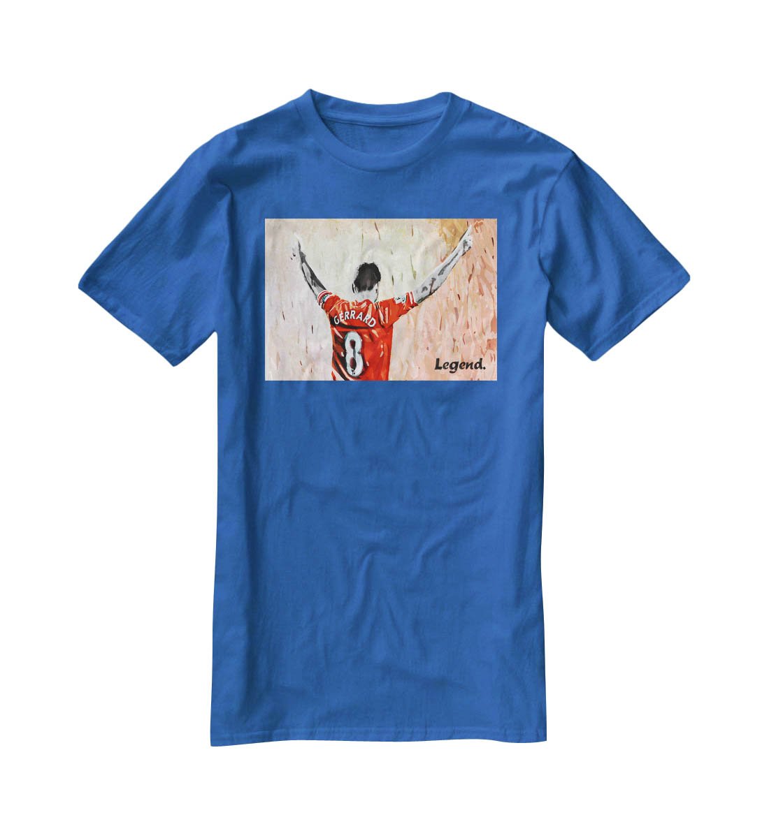 Steven Gerrard Legend T-Shirt - Canvas Art Rocks - 2