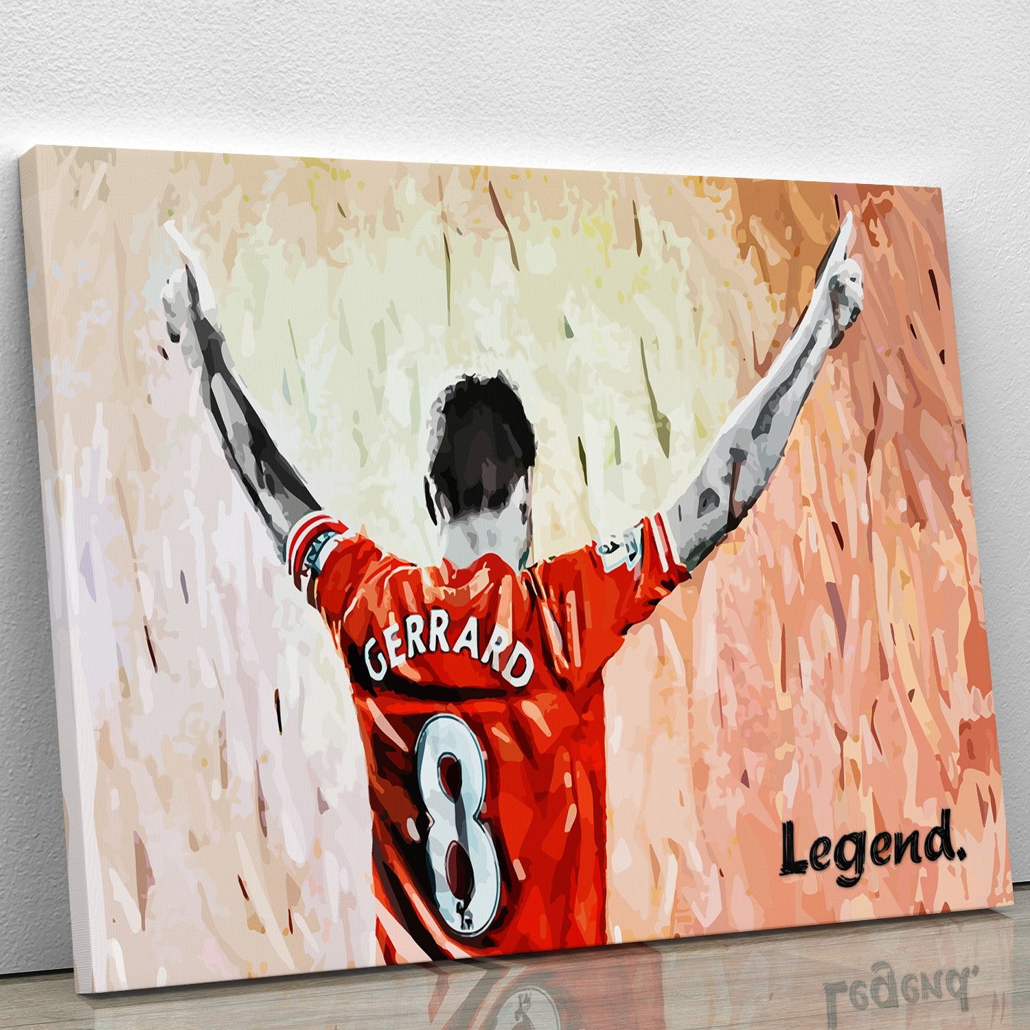 Steven Gerrard Legend Canvas Print or Poster