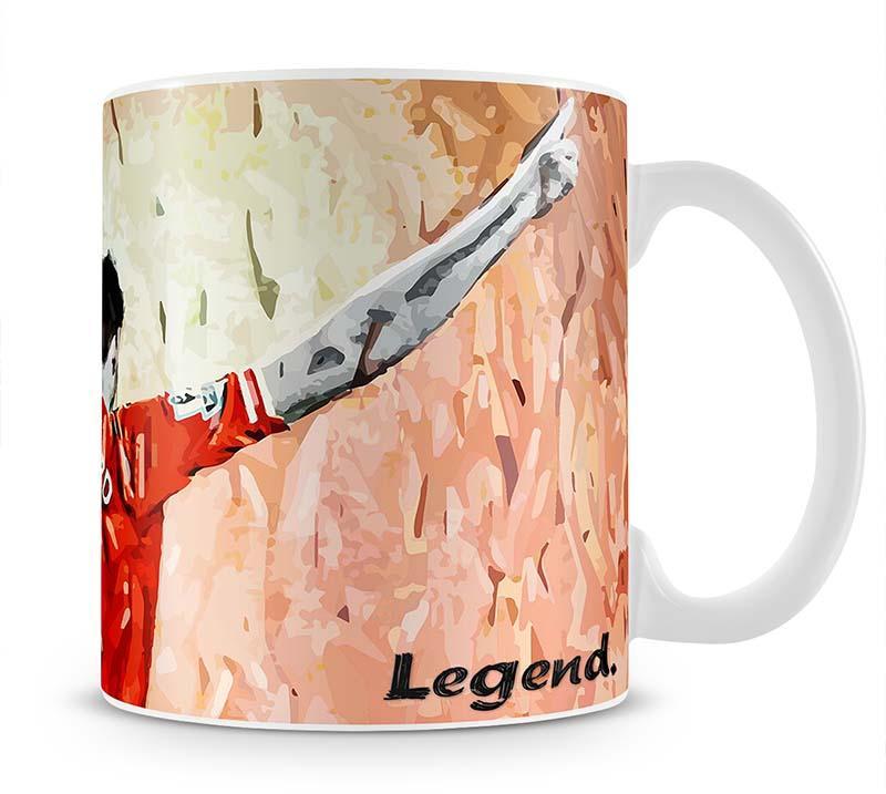 Steven Gerrard Legend Mug - Canvas Art Rocks - 1