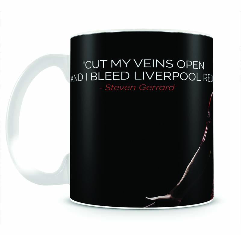 Steven Gerrard Liverpool Red Mug - Canvas Art Rocks - 2