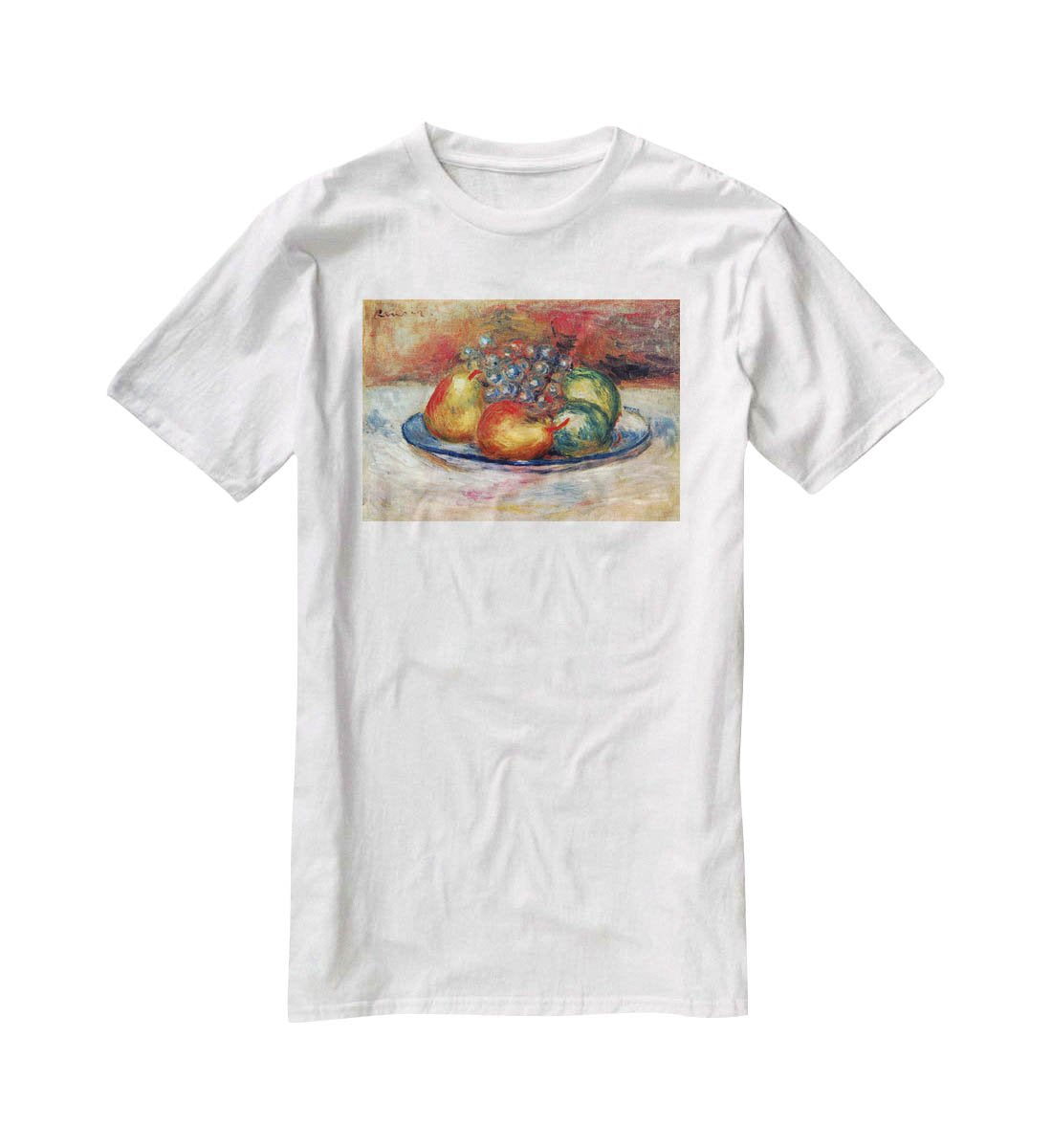 Still Life 1 by Renoir T-Shirt - Canvas Art Rocks - 5